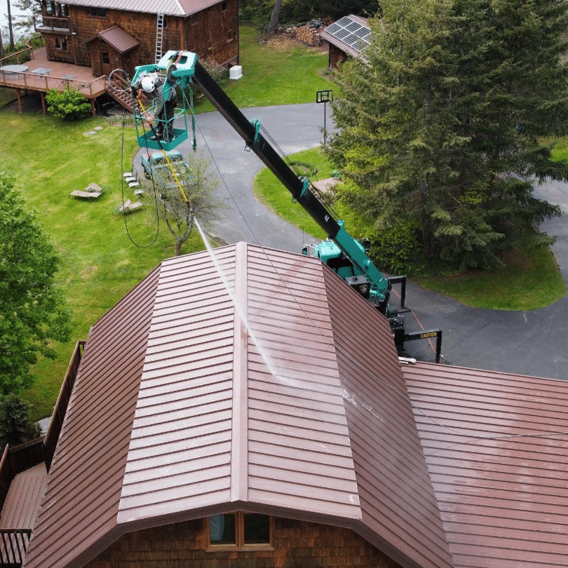 captain clean metal roof cleaning